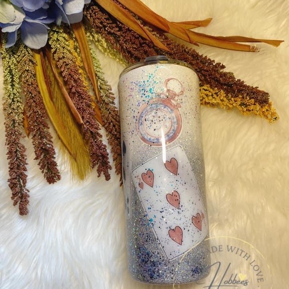 Alice in Wonderland Sexy Glitter Tumbler - Picture 4 of 15